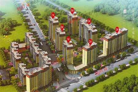 东岳广场2室2厅1卫66万79m2精装修出售